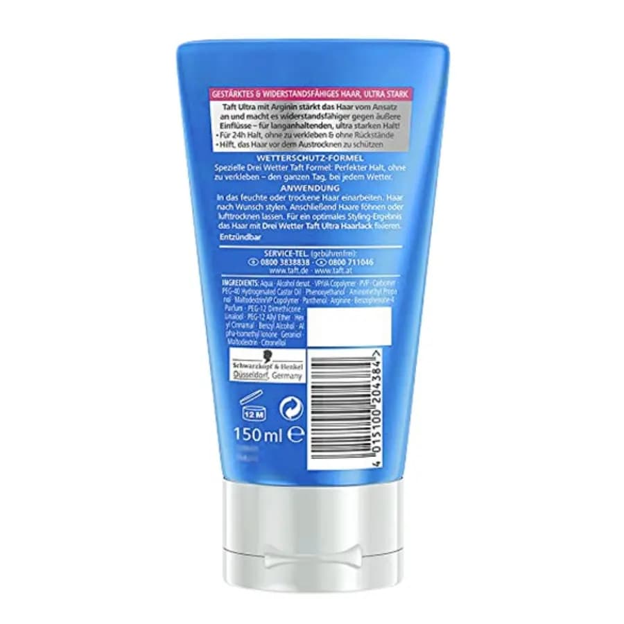 ژل حالت دهنده مو Ultra Stark 4 تافت 150ml — تصویر ۲