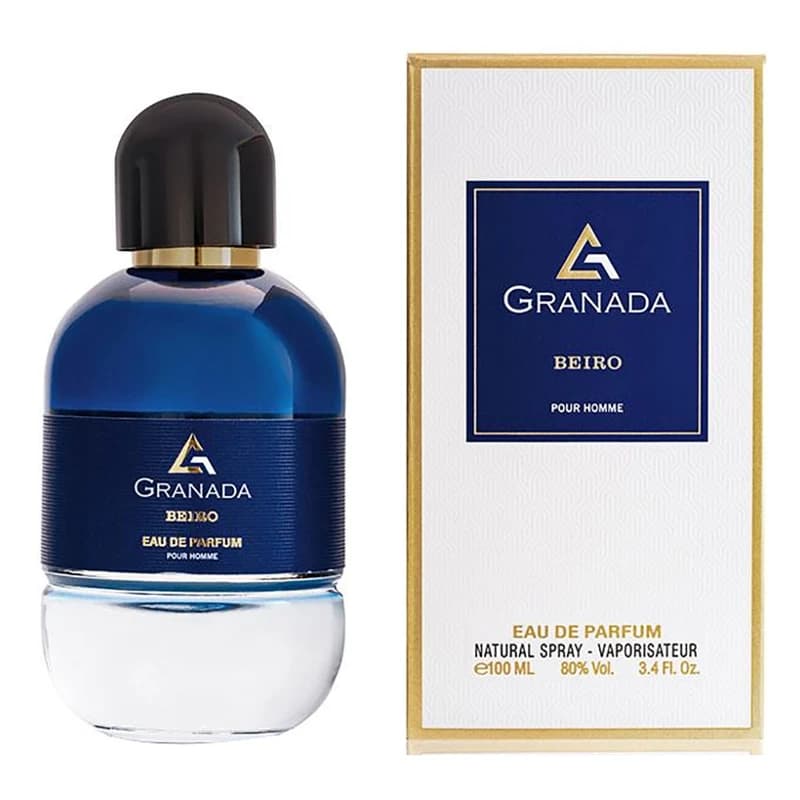 ادو پرفیوم مردانه گرانادا مدل Beiro حجم ۱۰۰ میلی لیتر | GRANADA BEIRO EDP for Men 100ml