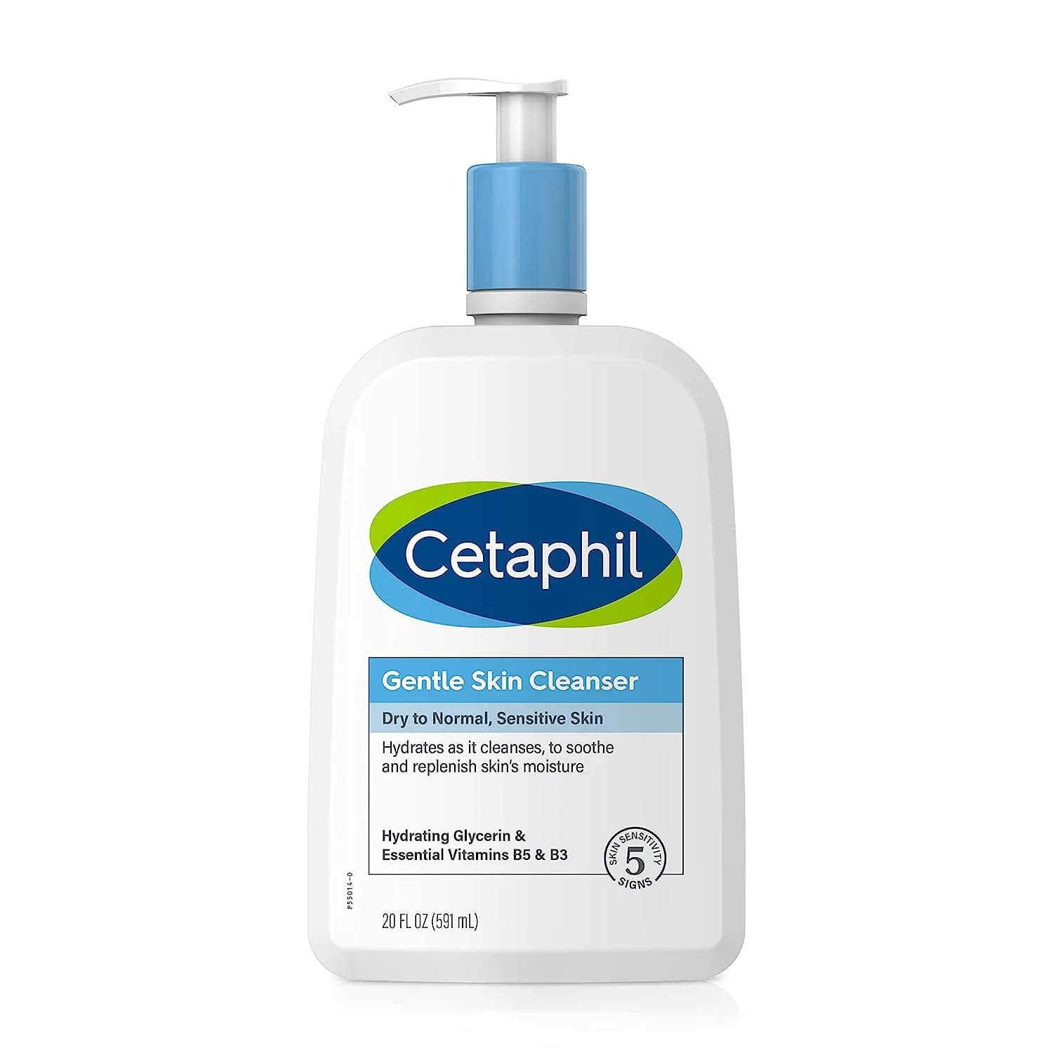 ژل شست‌وشوی ملایم و پاک‌کننده صورت ستافیل Cetaphil Gentle Skin Cleanser مناسب پوست خشک تا نرمال و حساس حجم 591 میل