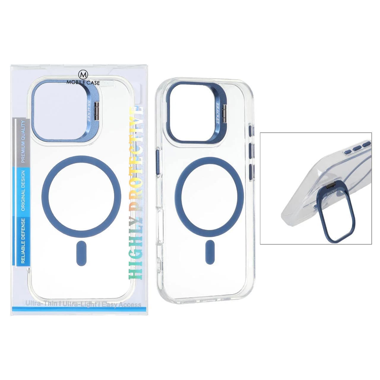 قاب اورجینال Bracket کریستالی MagSafe لنز استندشو Apple iPhone 16 — تصویر ۲