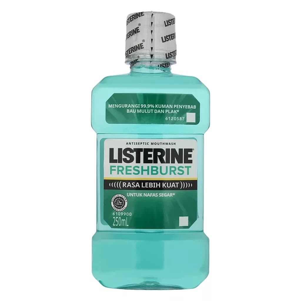 دهانشویه لیسترین Listerine fresh burst حجم 250 میل — تصویر ۲
