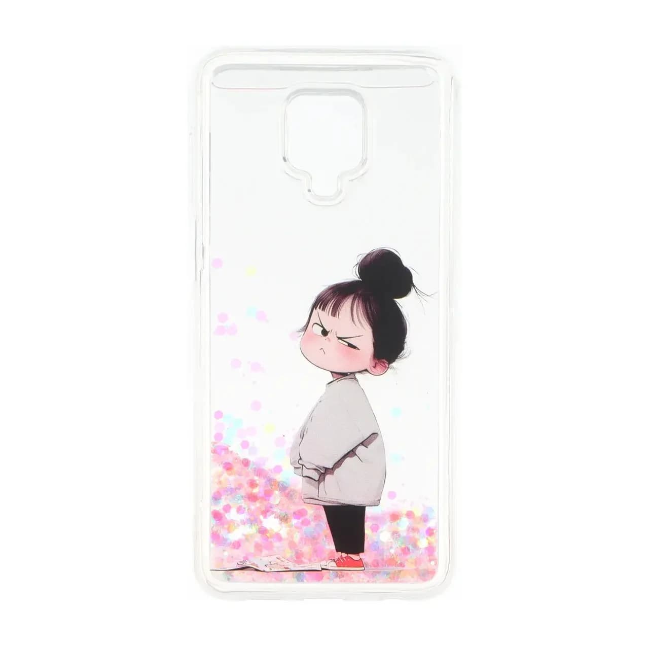 قاب آکواریومی اکلیلی طرح دار دور ژله ای Xiaomi Redmi Note 9S / Redmi Note 9 Pro / Redmi Note 9 Pro Max — تصویر ۶