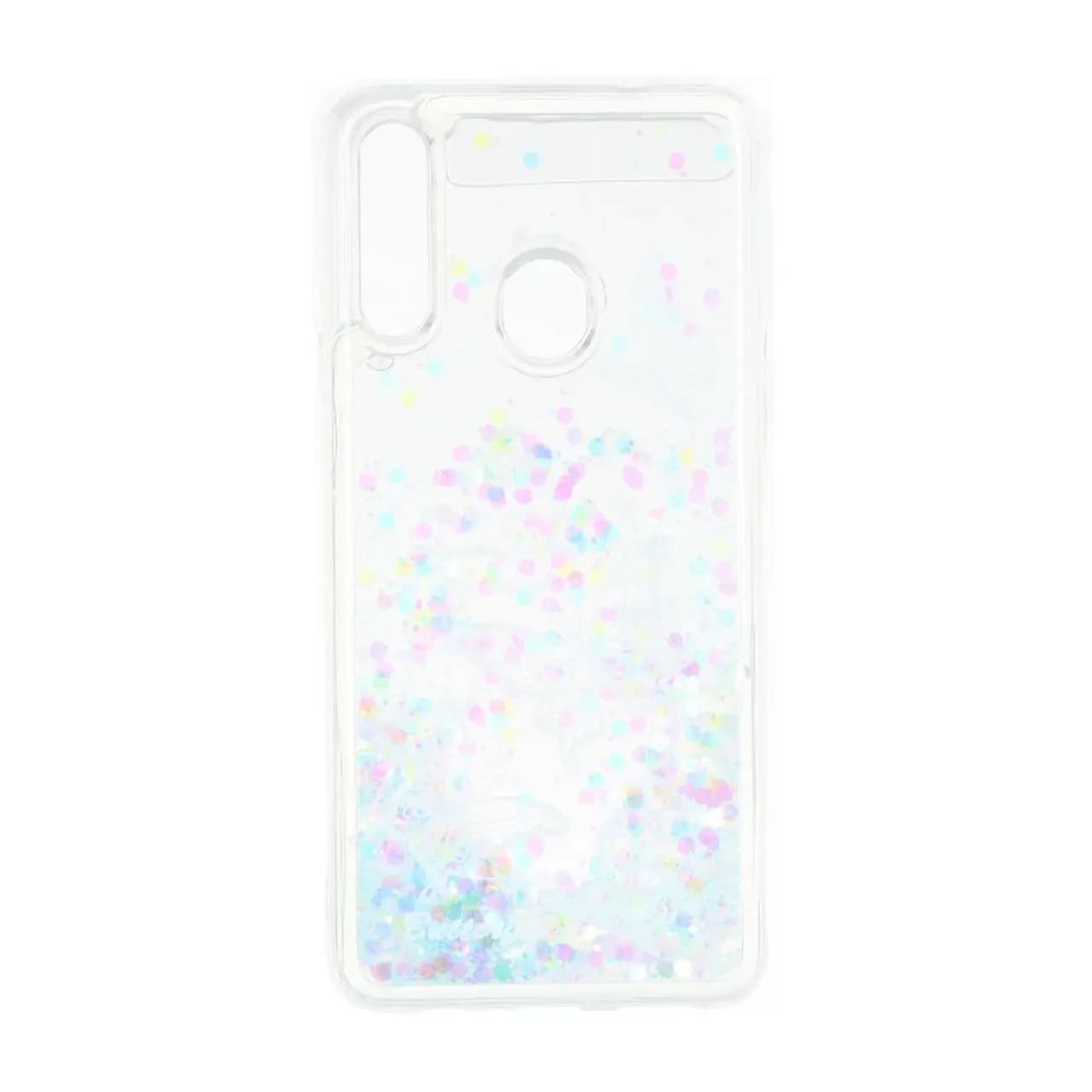 قاب آکواریومی اکلیلی طرح دار دور ژله ای Samsung Galaxy A20s — تصویر ۵