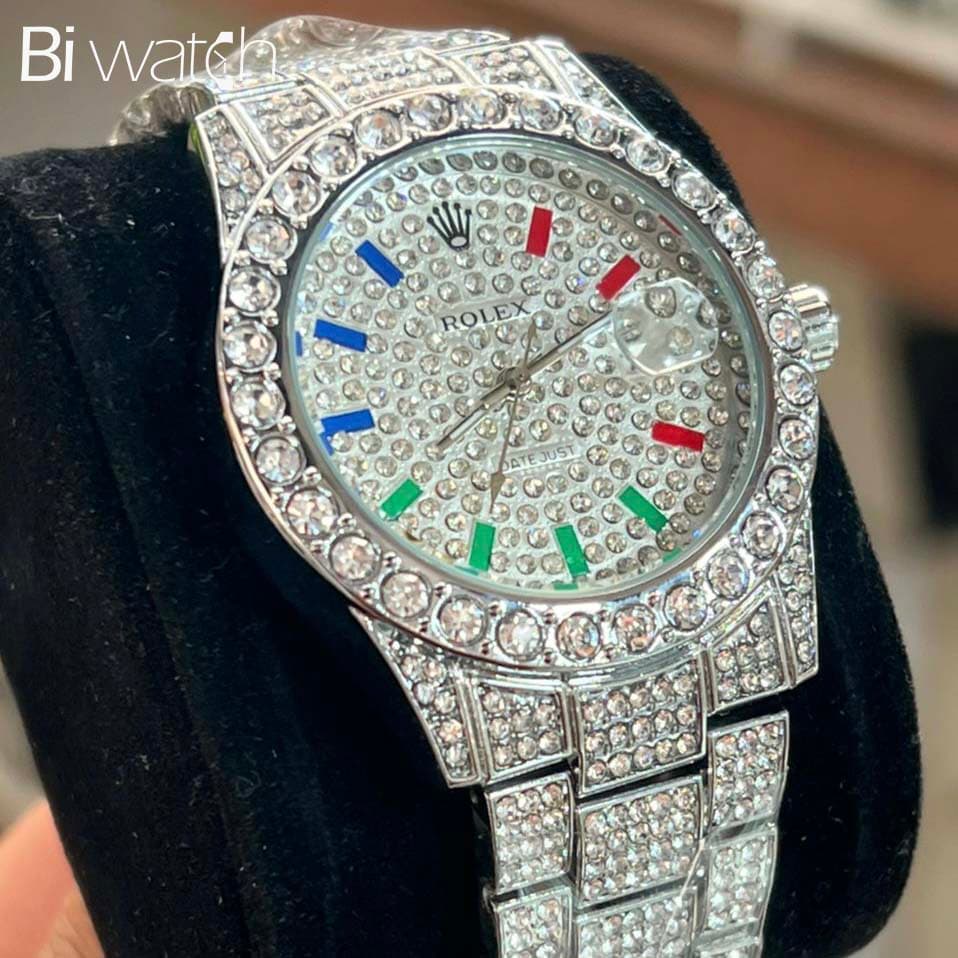 ساعت مچی فول نگین رولکس Rolex Date-Just 1962D