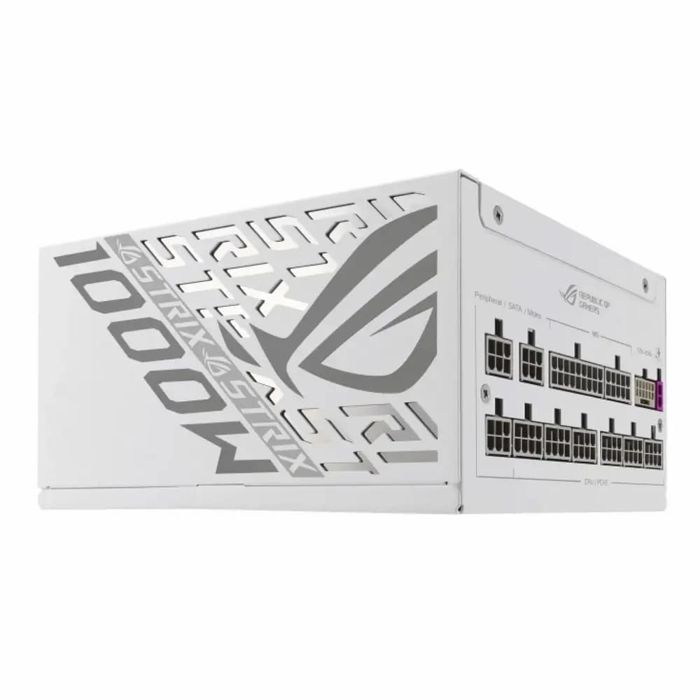 پاور ایسوس مدل ROG STRIX 1000W Platinum – White — تصویر ۲
