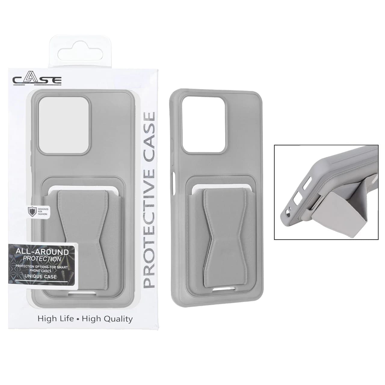 قاب چرمی Magsafe جاکارتی استندشو مگنتی Honor Play 10 — تصویر ۳