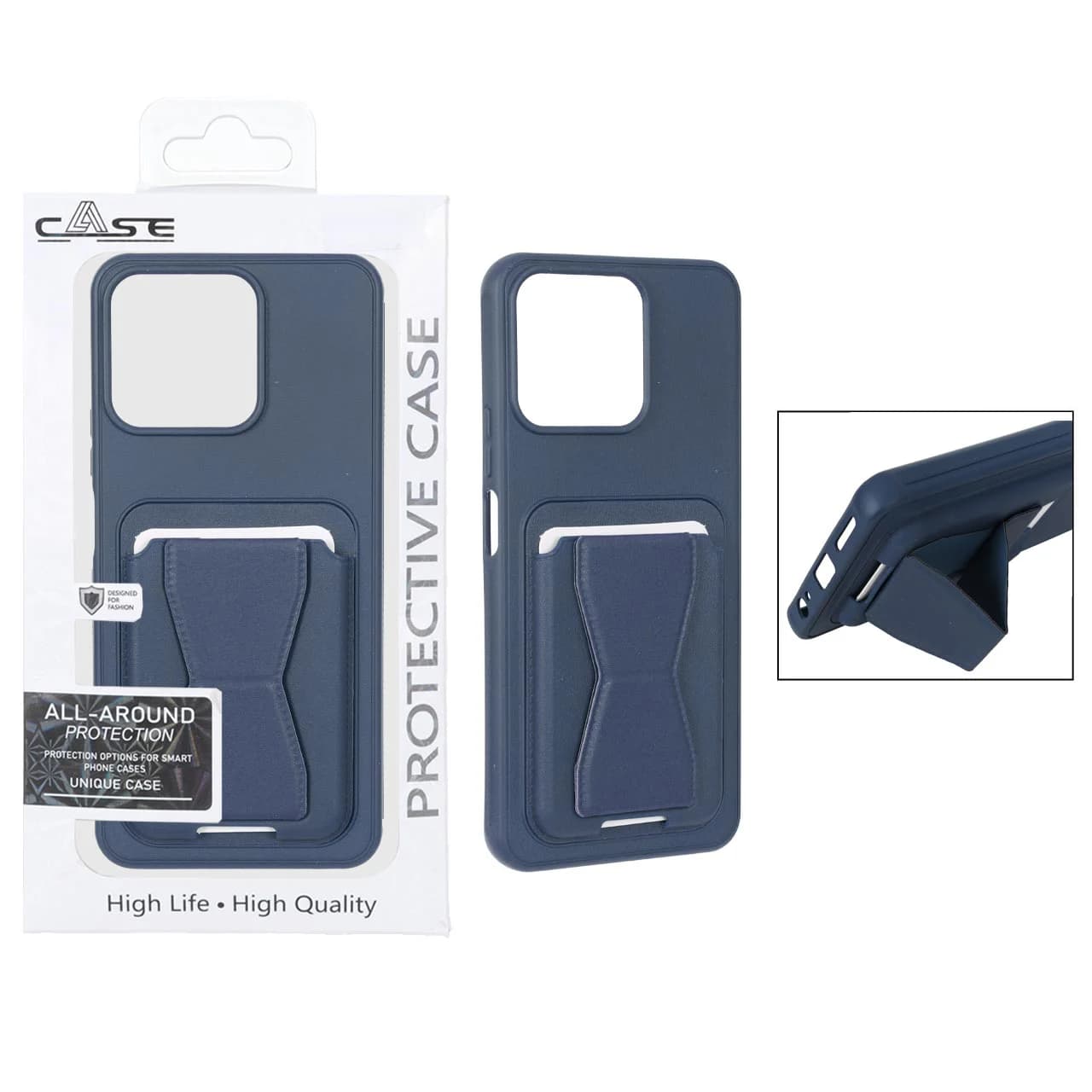 قاب چرمی Magsafe جاکارتی استندشو مگنتی Honor X5b / X5b Plus — تصویر ۲