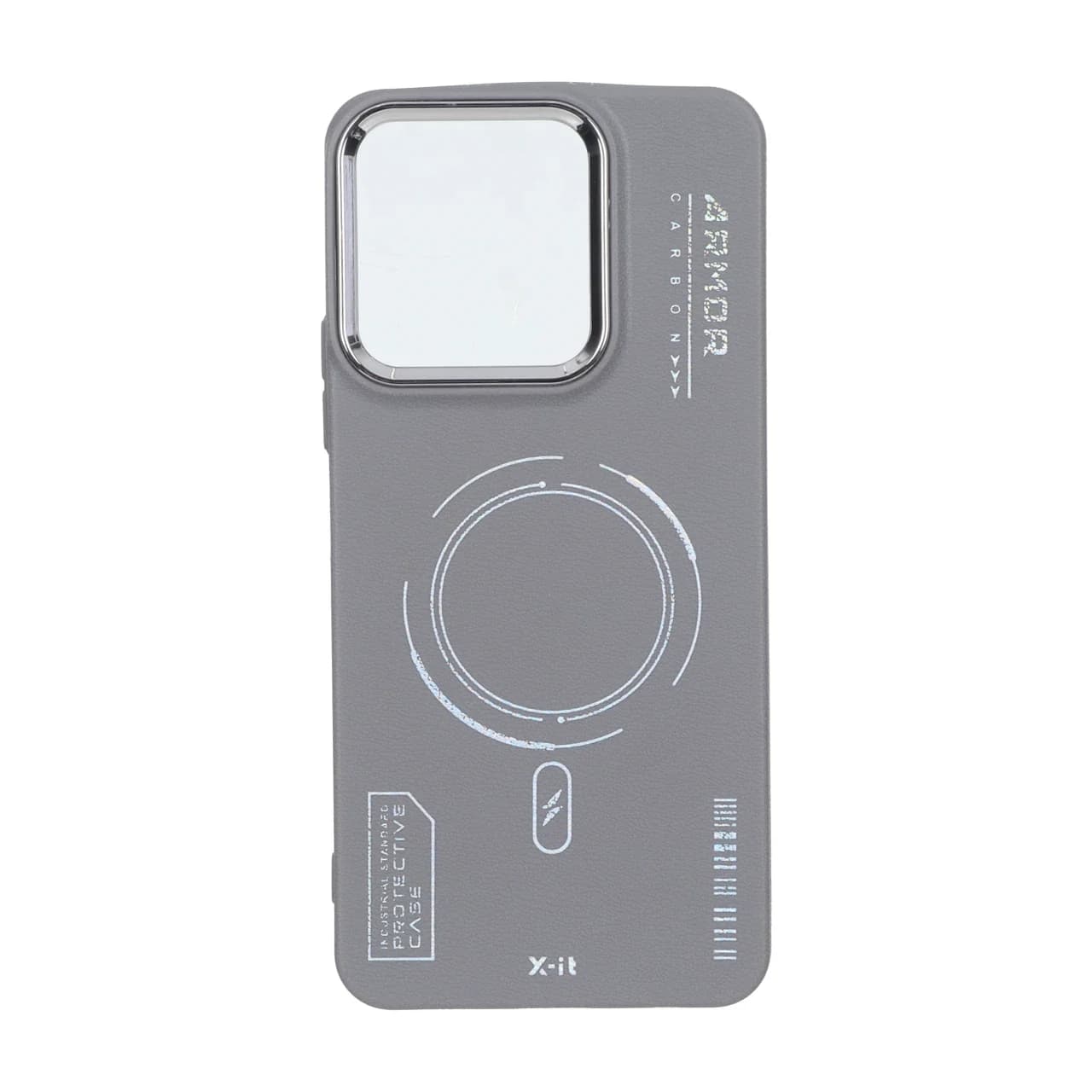 قاب Armor لنز متال Texture طرح مگ سیف Honor X5b / X5b Plus — تصویر ۲