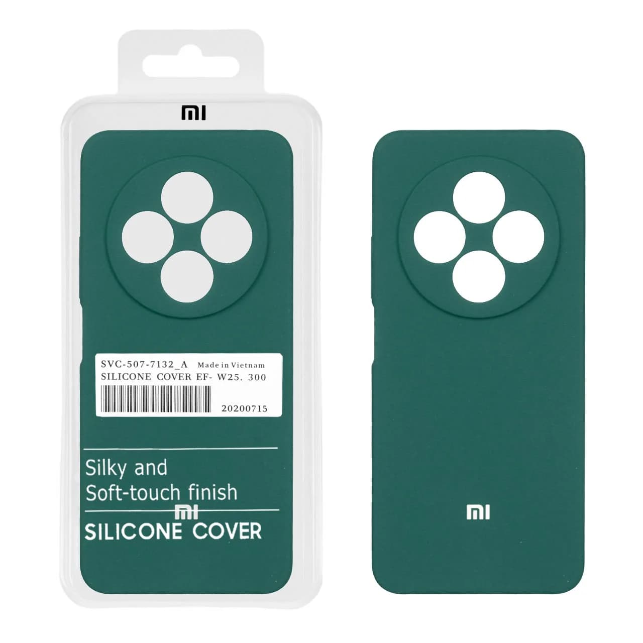 قاب سیلیکونی پاک کنی اورجینال درجه یک Xiaomi Redmi 14C / Redmi A3 Pro / Redmi A4 / Poco C75 — تصویر ۴