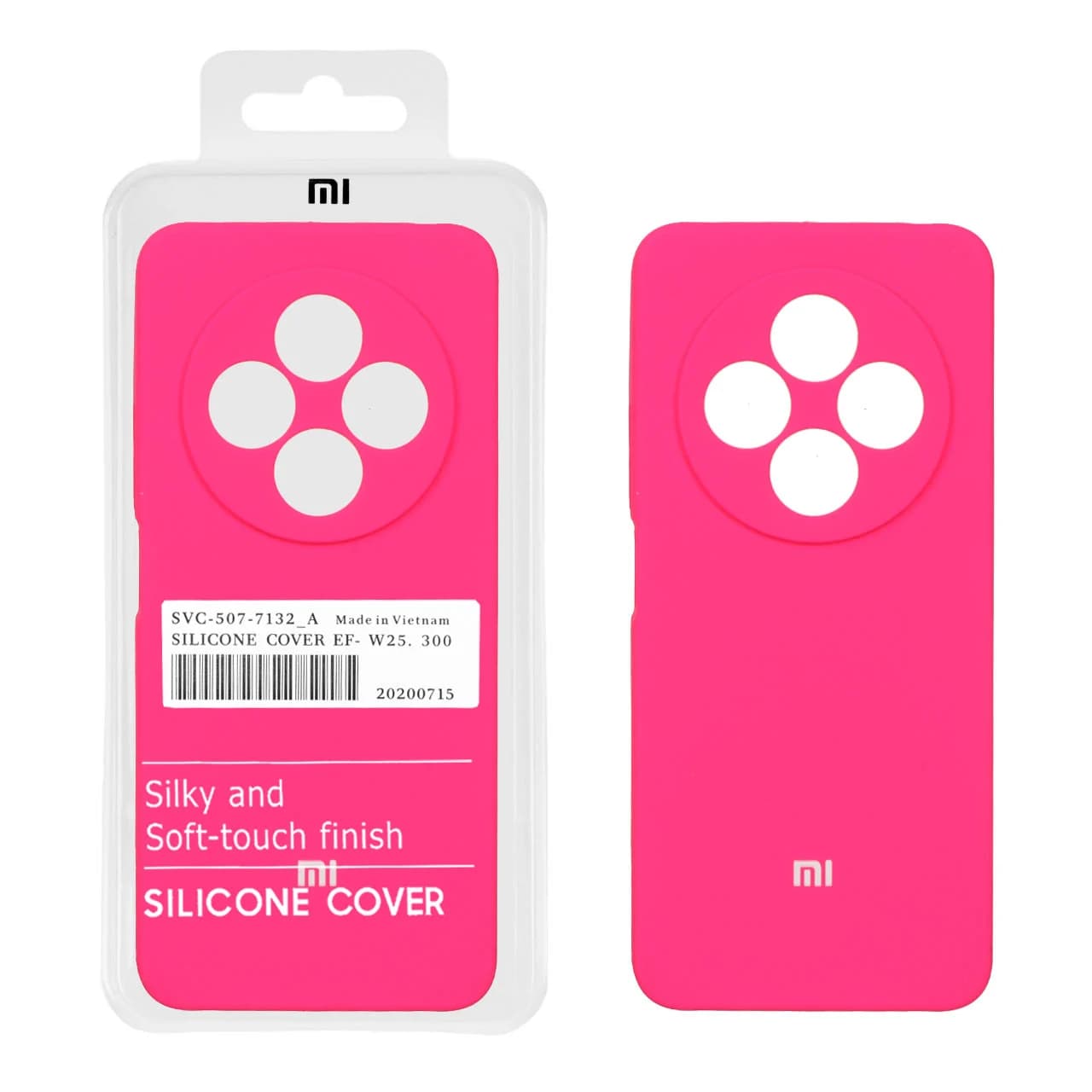 قاب سیلیکونی پاک کنی اورجینال درجه یک Xiaomi Redmi 14C / Redmi A3 Pro / Redmi A4 / Poco C75 — تصویر ۶