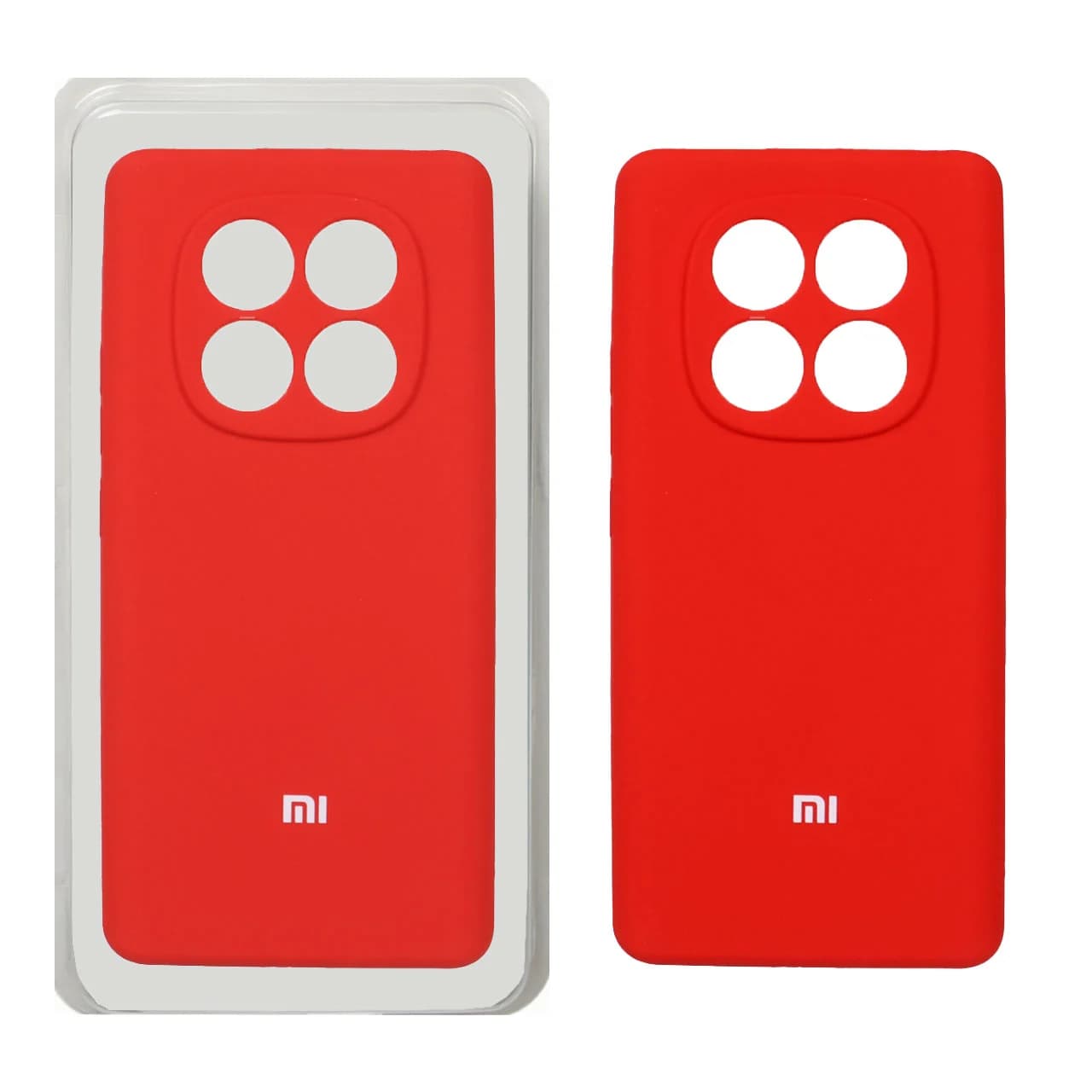قاب سیلیکونی پاک کنی محافظ لنزدار اورجینال Xiaomi Redmi Note 14 Pro 4G — تصویر ۲