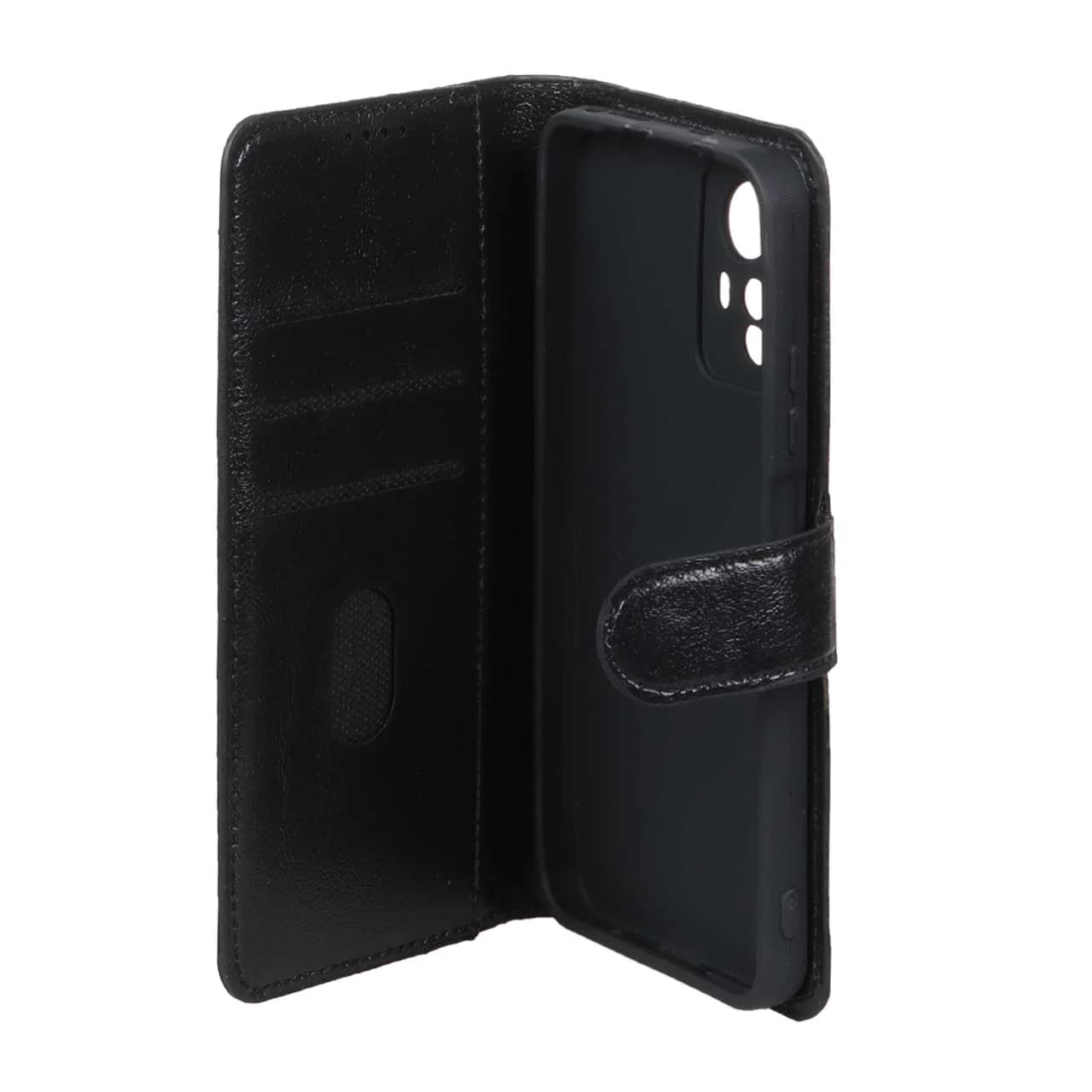 کیف موبایل چرمی مگنتی محافظ لنزدار Xiaomi Redmi Note 12S — تصویر ۲
