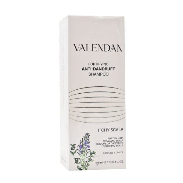 شامپو تقویت کننده و ضد شوره ولندان ۴۷۵ میلی لیتر | Valendan anti dandruff shampoo 475ml — تصویر ۲