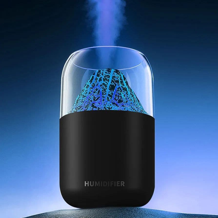 دستگاه بخورسرد طرح آتشفشان VOLCANO HUMIDIIFIER کد VR-163 — تصویر ۲