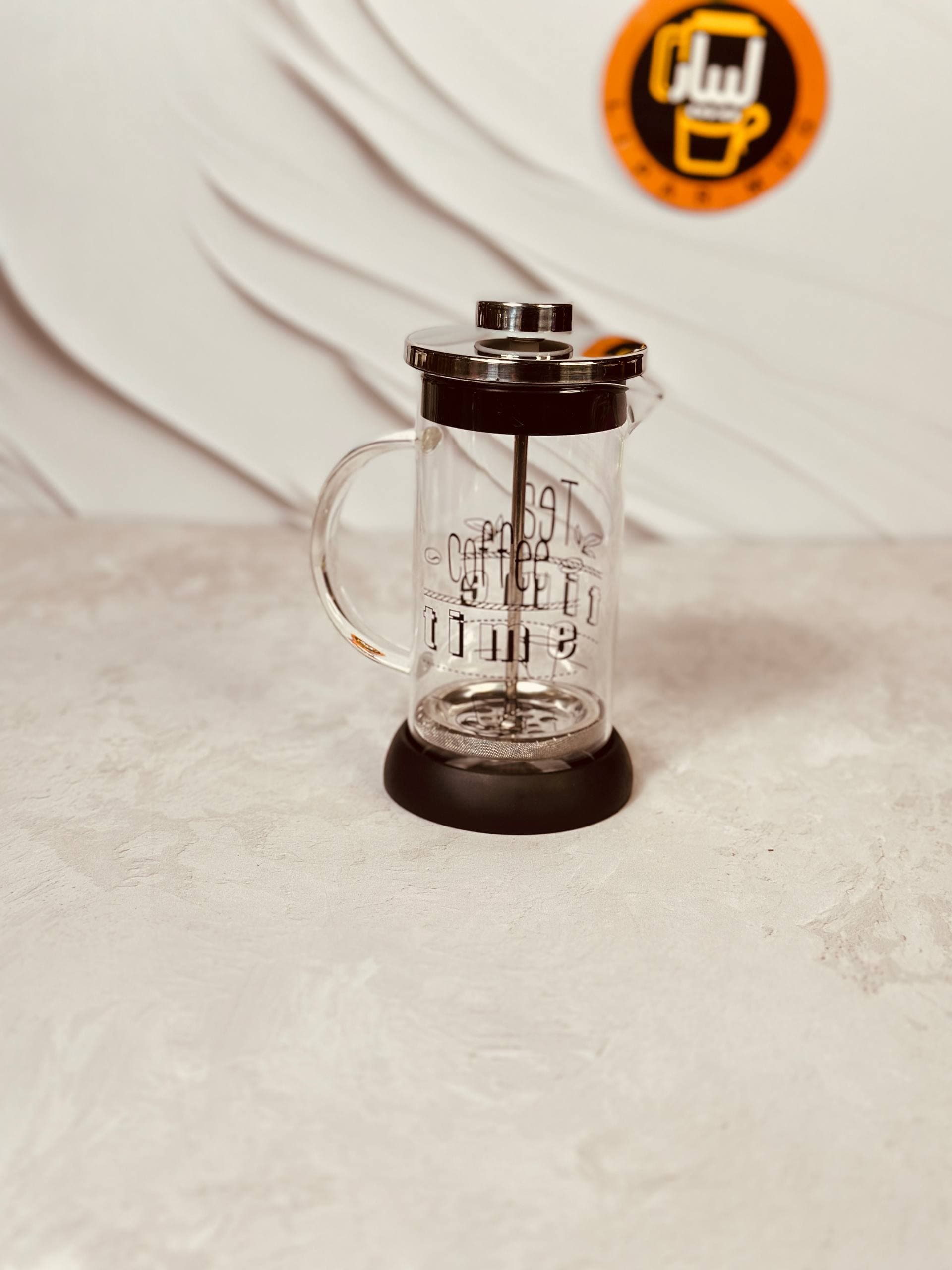 فرنچ پرس زیر سیلیکونی تمام پیرکس کوچک کد 6096 — تصویر ۴