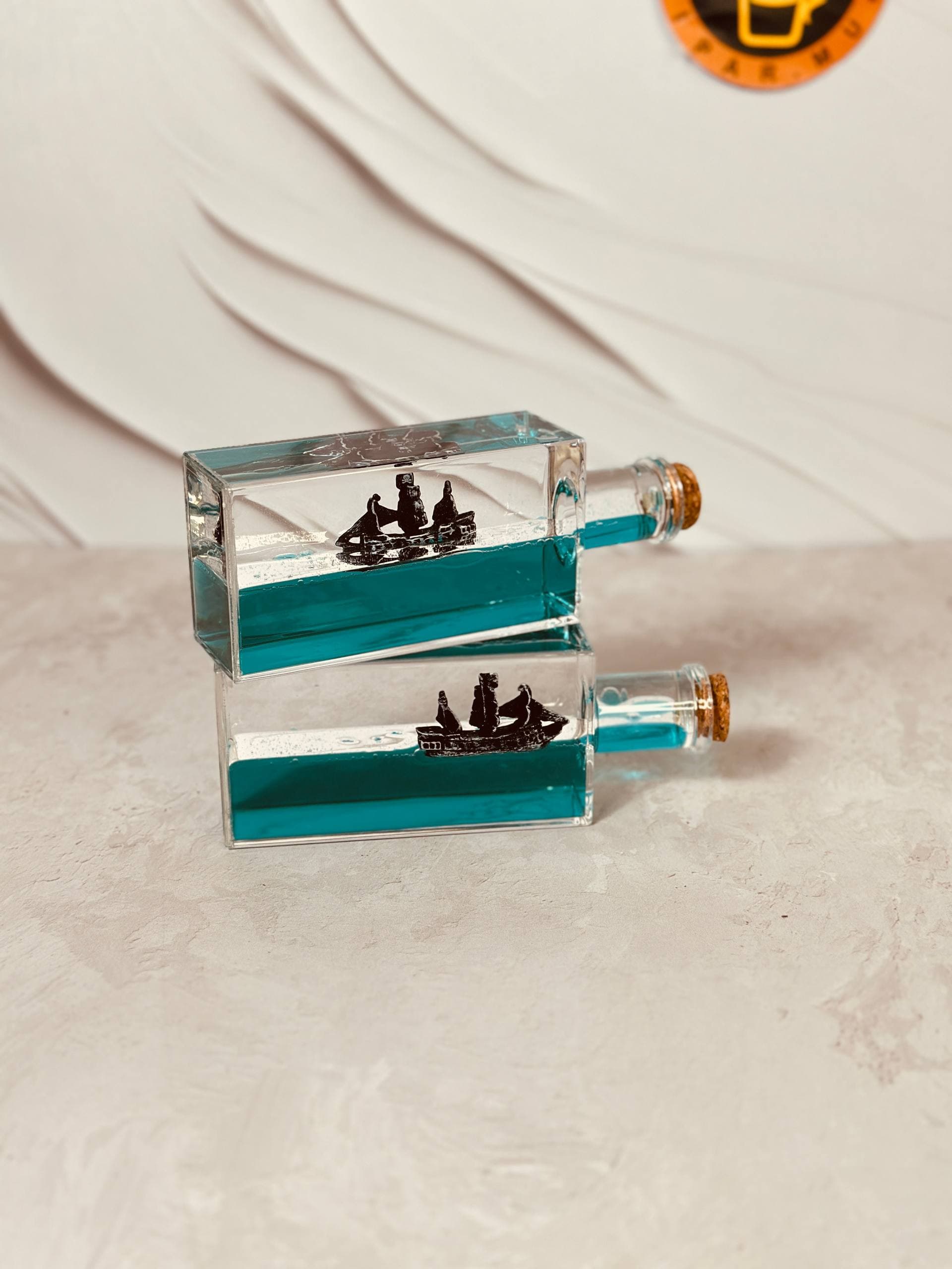 کشتی معلق طرح بطری کد 6069