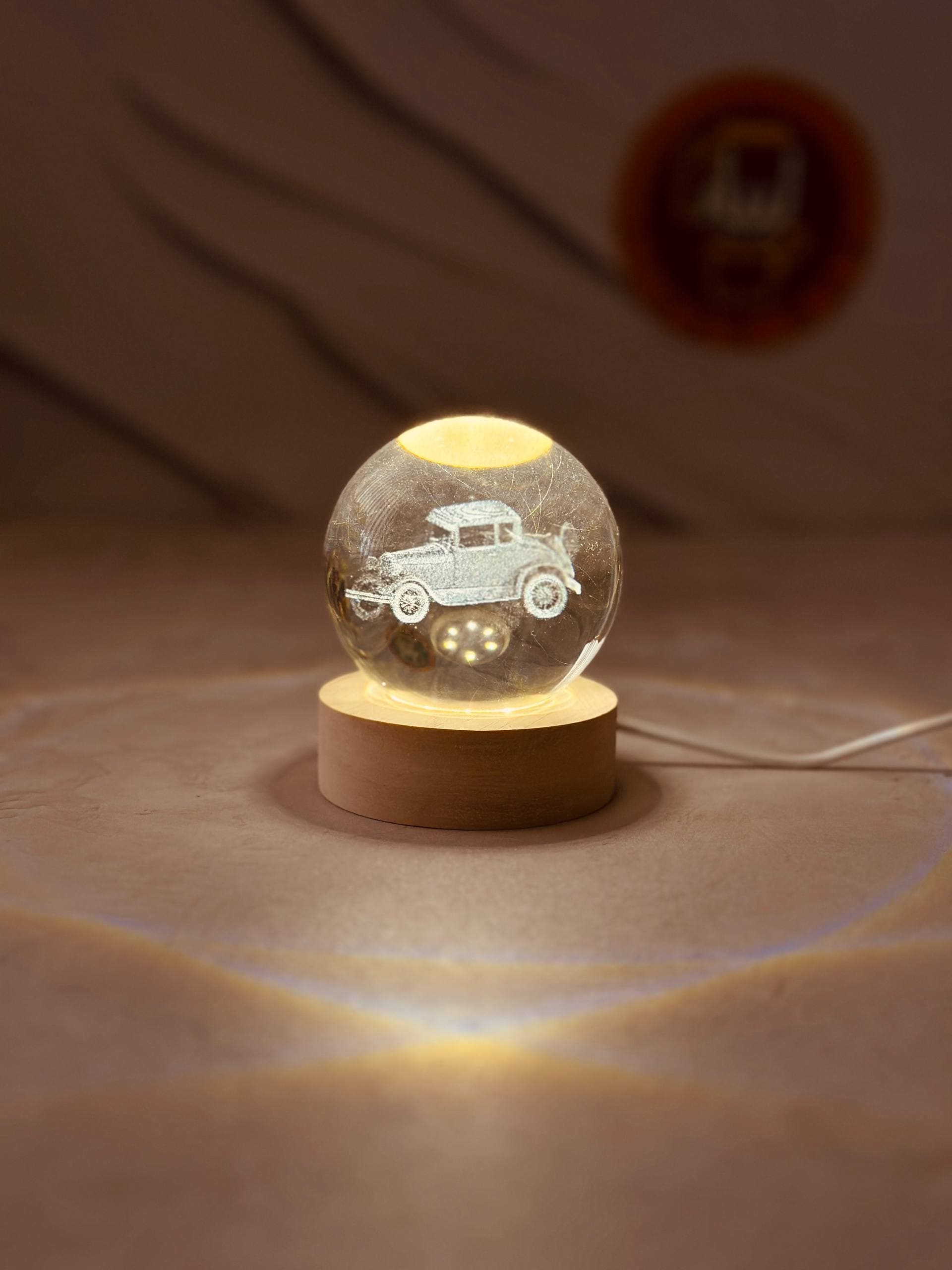 گوی کریستالی سایز کوچک کد 2180 — تصویر ۳