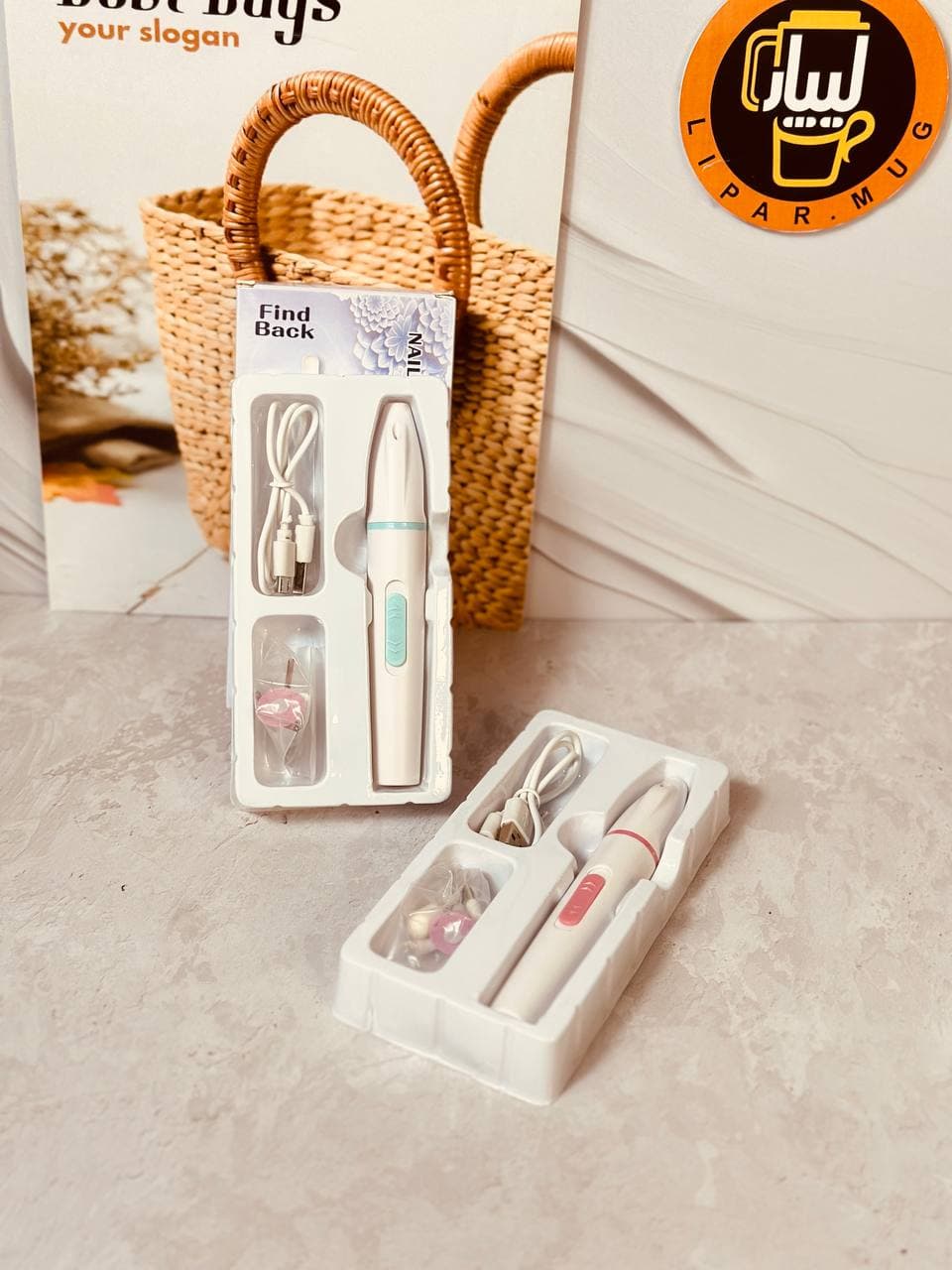 سوهان و پالیش ناخن شارژی کد FIND BACK RF-718 — تصویر ۵