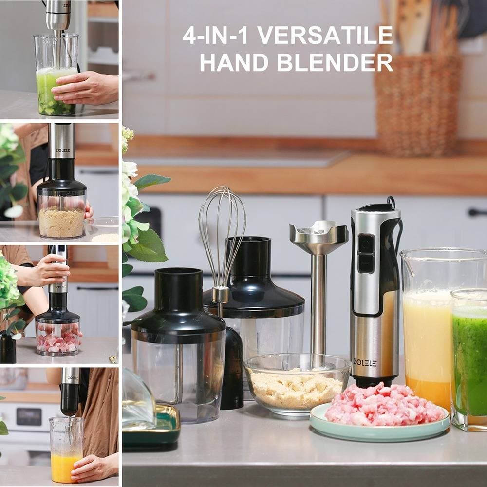 همزن برقی و غذاساز چندکاره شیائومی مدل Zolele 4in1 Blender HB1200 — تصویر ۵