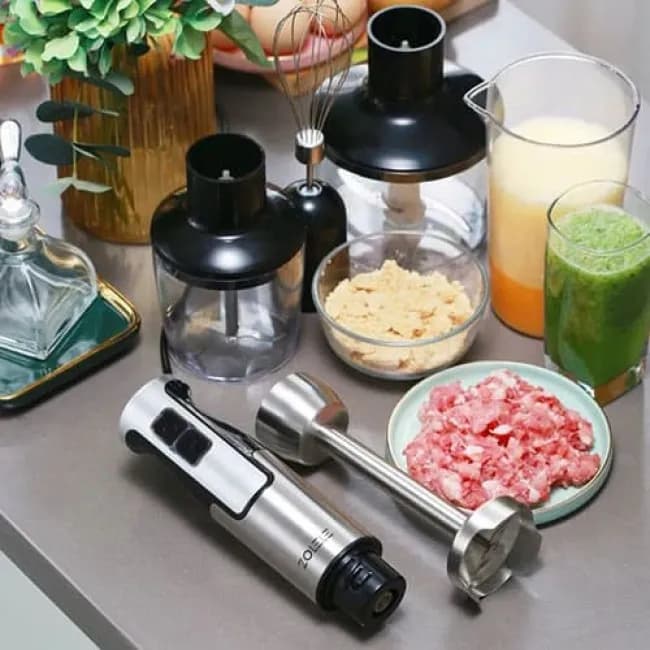 همزن برقی و غذاساز چندکاره شیائومی مدل Zolele 4in1 Blender HB1200 — تصویر ۱۰