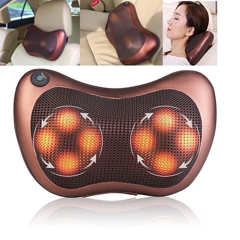 ماساژور گردن چند منظوره کار هوم مدل Car&Home Massapge illow Massage Pillow 8028 — تصویر ۲