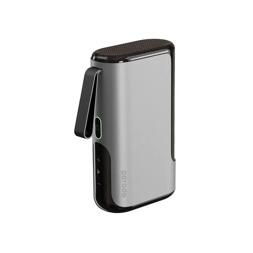 پاوربانک و اسپیکر پرودو مدل Porodo 3-in-1 Power Bank Speaker With Built-in Phone Holder 10000mAh