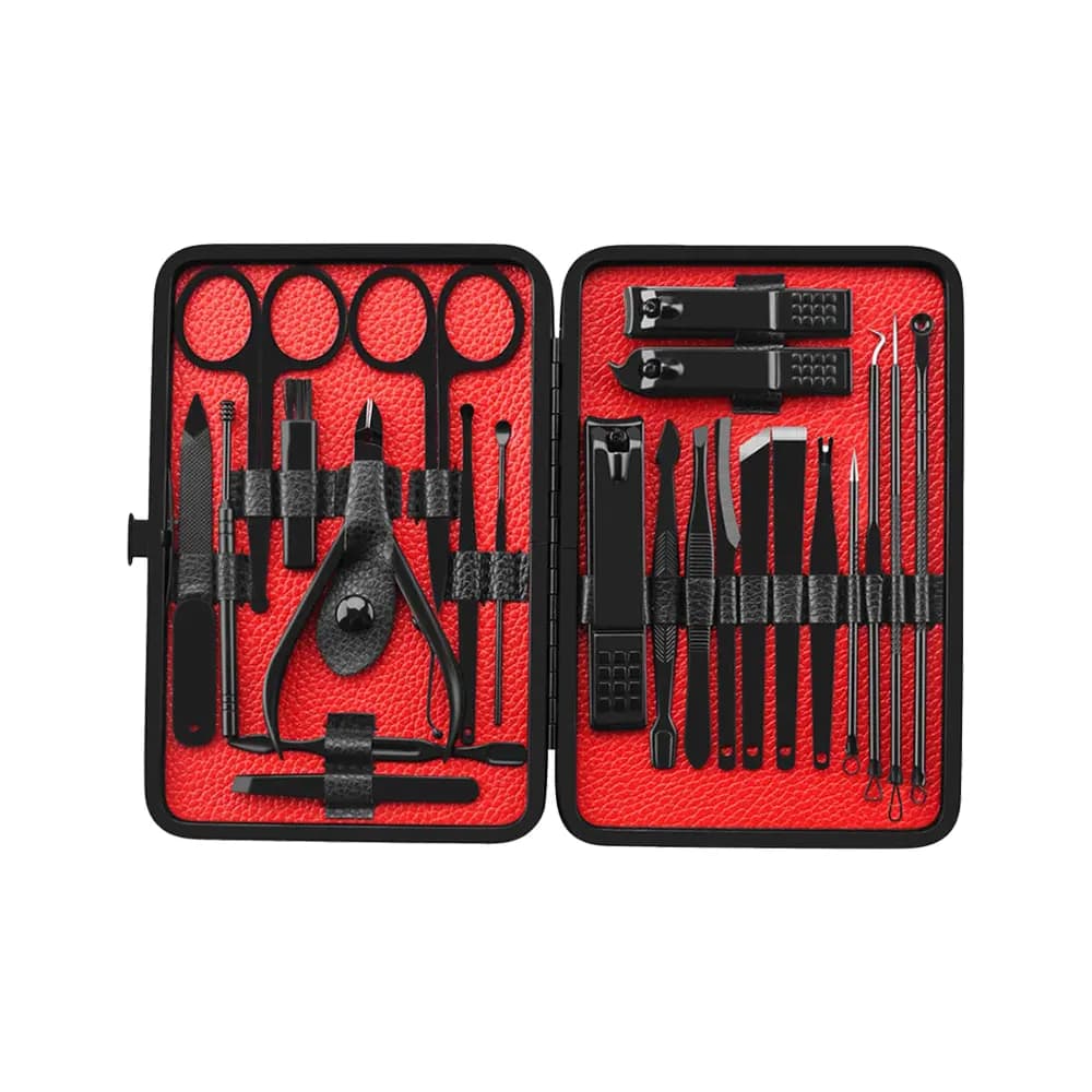 ست مانيکور لایفوز مدل ‎Layfuz 23 PCS stainless steel manicure sets