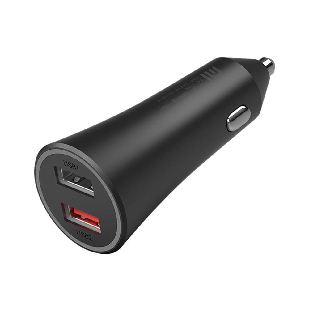 شارژر فندکی ماشين شیائومی مدل Xiaomi Mi Dual Port Car Charger CC06ZM 37W