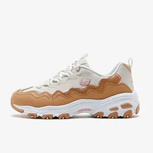 کفش زنانه اسکیچرز اورجینال -بژ Skechers D’lites 149792 NTPK