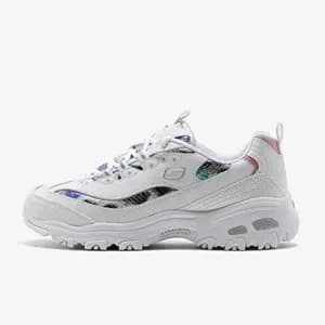 کفش زنانه اسکیچرز اورجینال -سفید Skechers D’lites-Wild Star 149264 WMLT