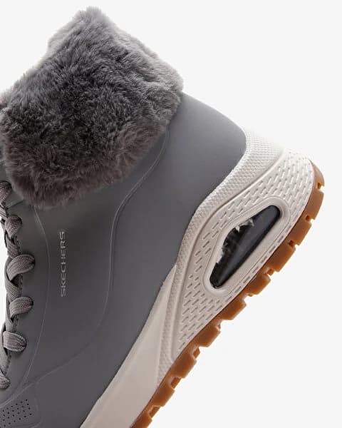 کفش زنانه اسکیچرز اورجینال -طوسی Skechers Uno Rugged – Fall Air 167274 GRY — تصویر ۸