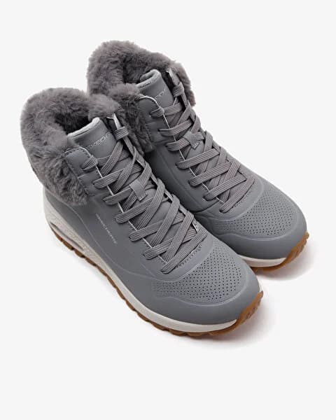 کفش زنانه اسکیچرز اورجینال -طوسی Skechers Uno Rugged – Fall Air 167274 GRY — تصویر ۷