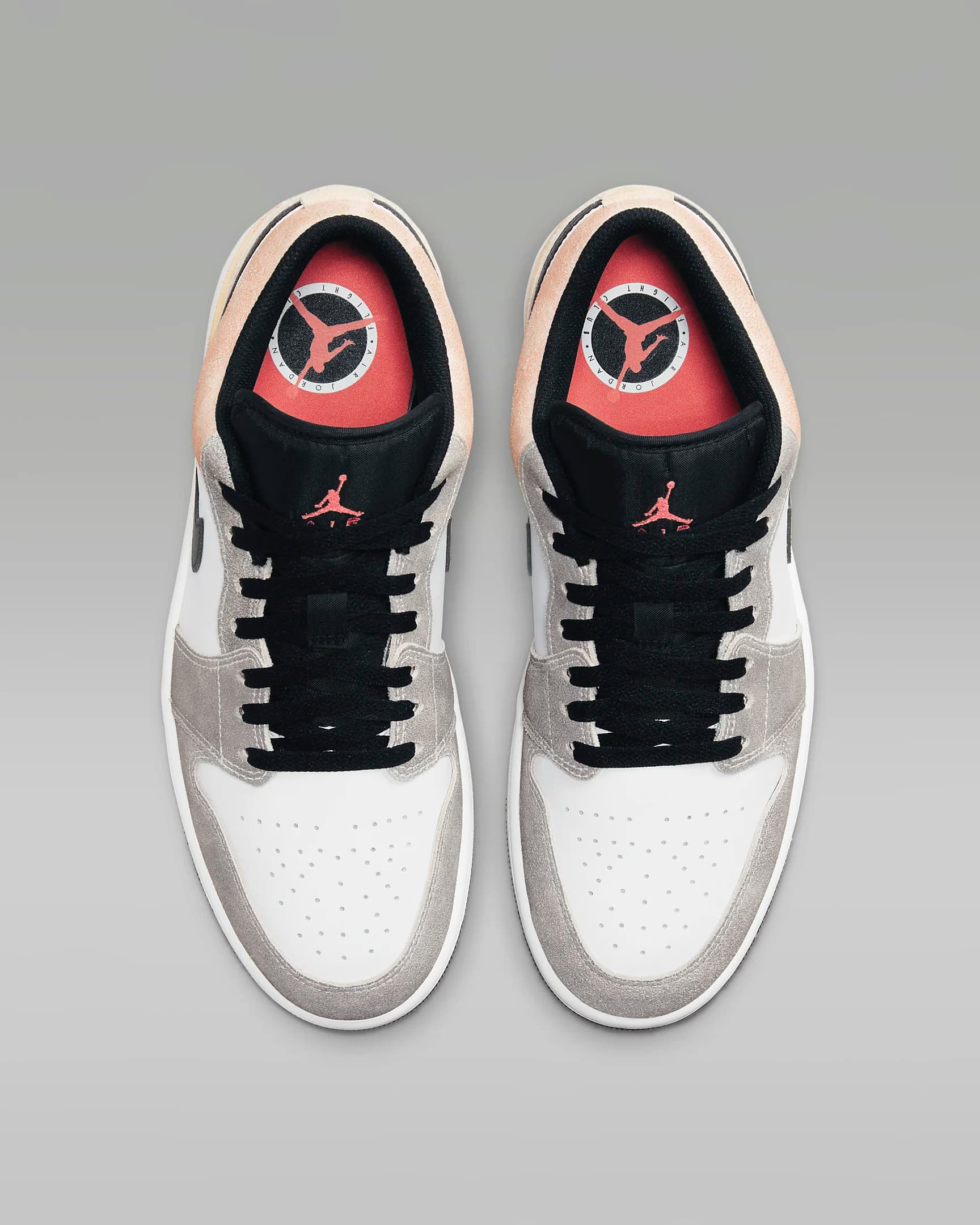 کفش مردانه نایک اورجینال- سفیدوطوسی NikeAir Air Jordan Low SE — تصویر ۵