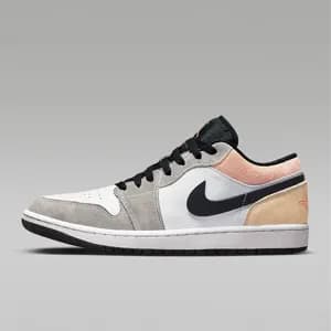 کفش مردانه نایک اورجینال- سفیدوطوسی NikeAir Air Jordan Low SE
