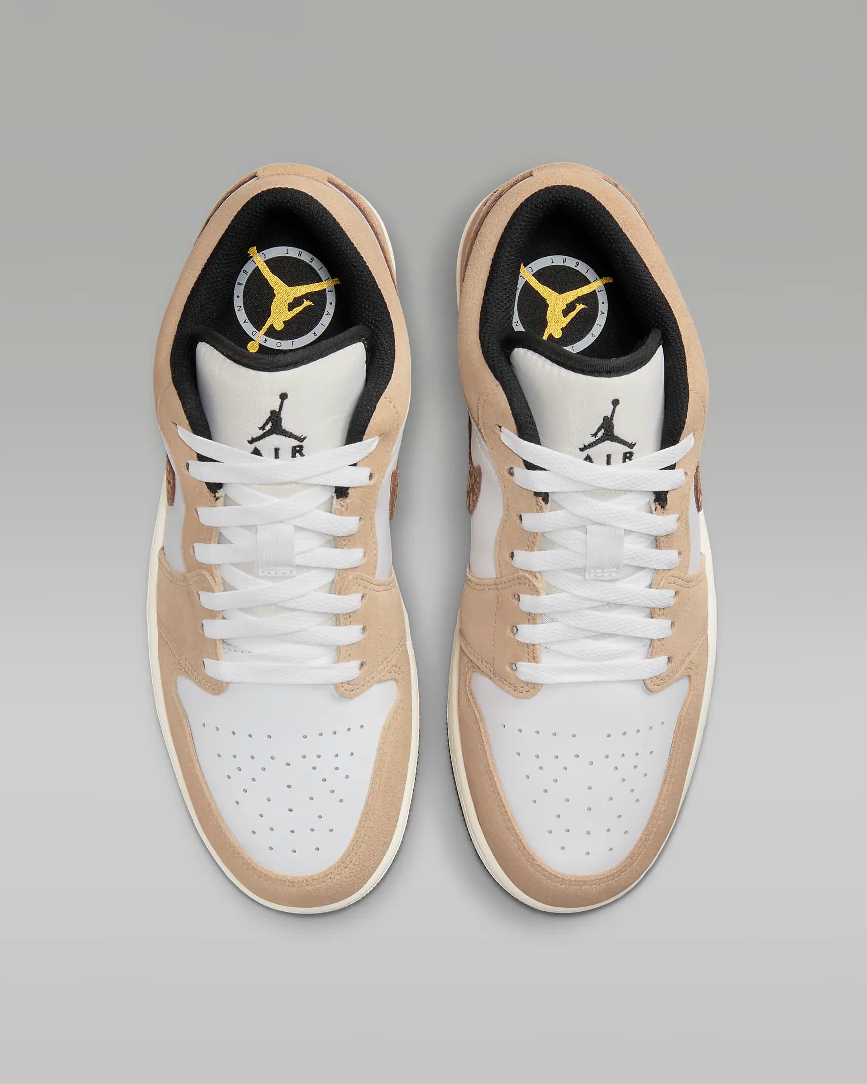 کفش مردانه نایک اورجینال- سفیدوشتری NikeAir Jordan 1 Low SE — تصویر ۵