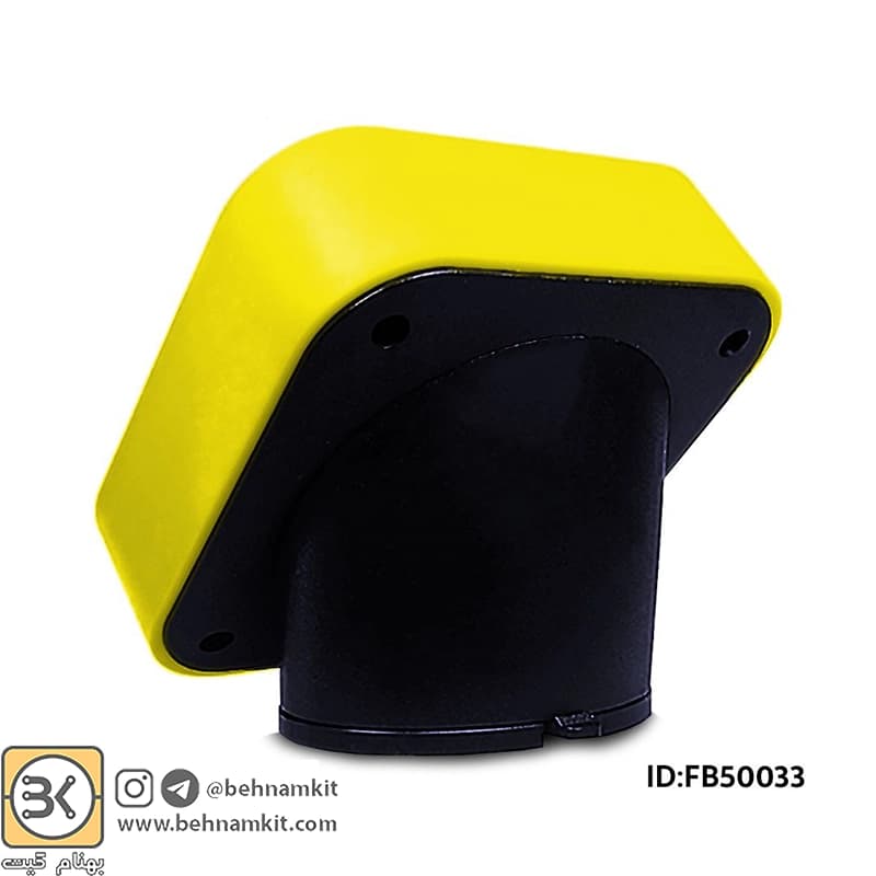 جعبه پلاستيکي پايه دار 98x98x32 mm — تصویر ۲