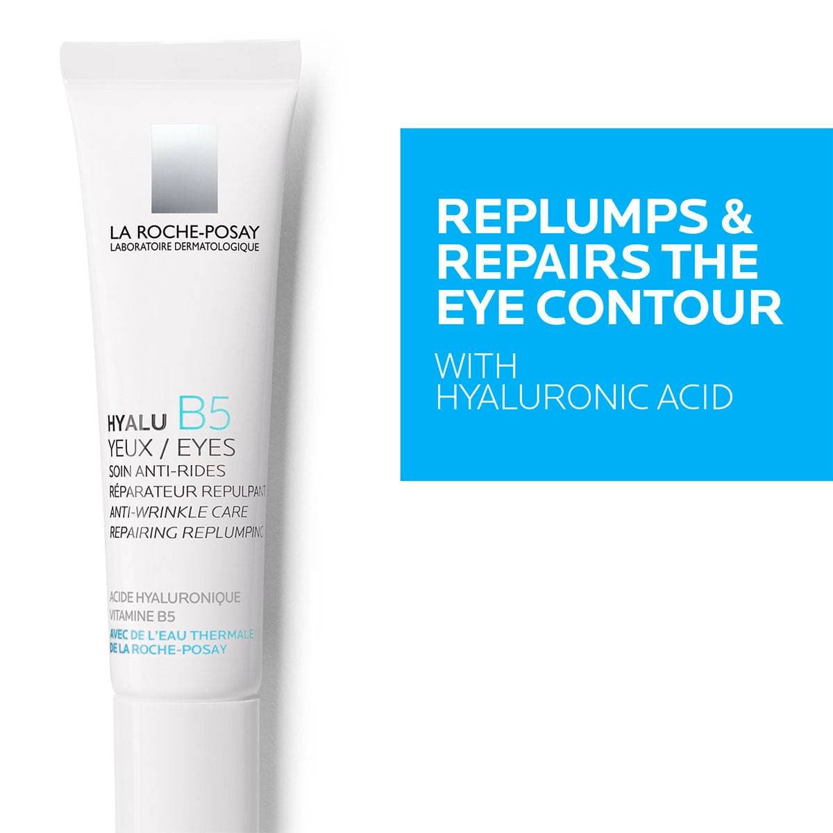 کرم دور چشم ترمیم و ضدچروک لاروش پوزای La Roche Posay Hyalu B5 Eye — تصویر ۵