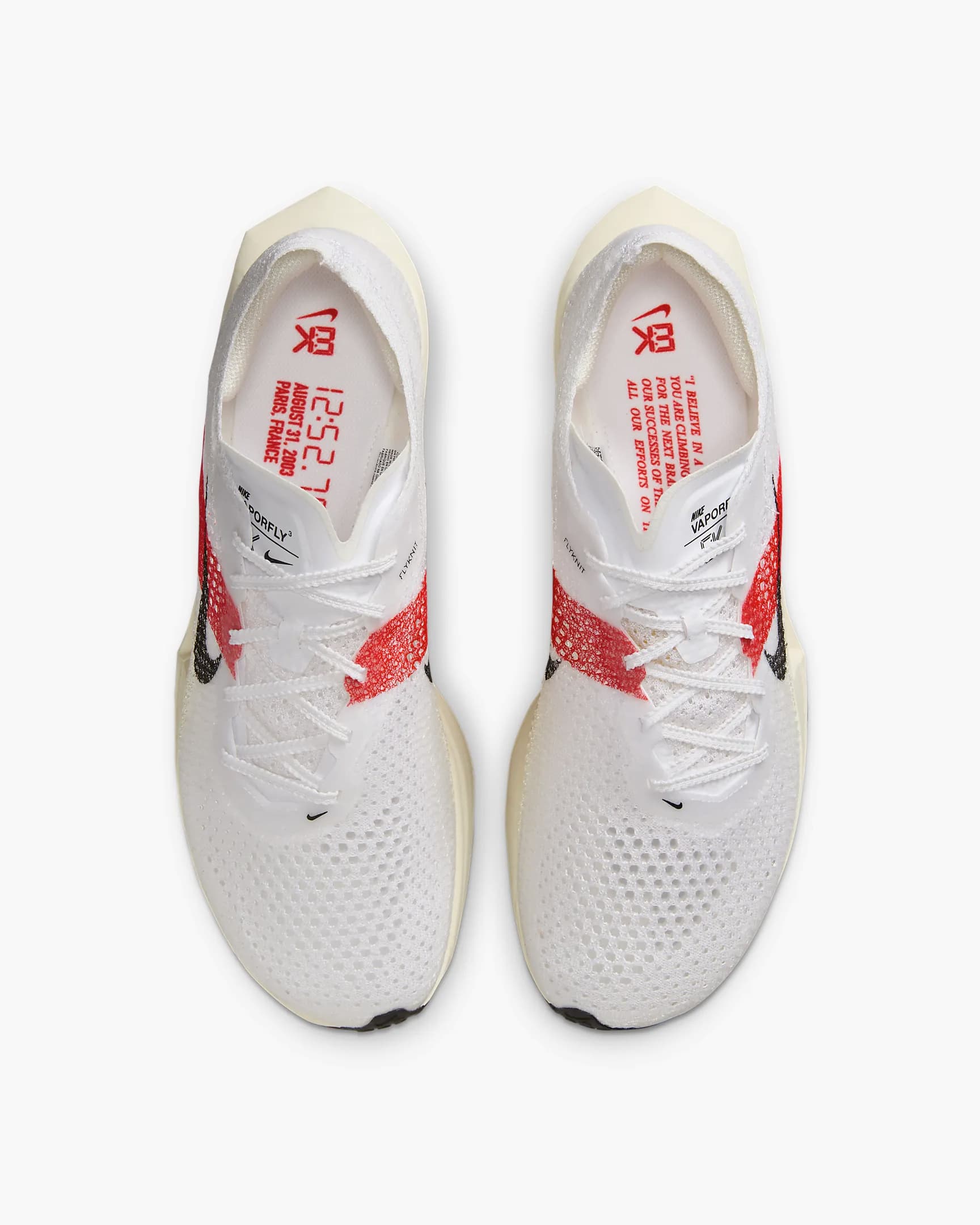کفش مردانه نایک اورجینال -سفید Nike Vaporfly 3Eliud Kipchoge — تصویر ۵