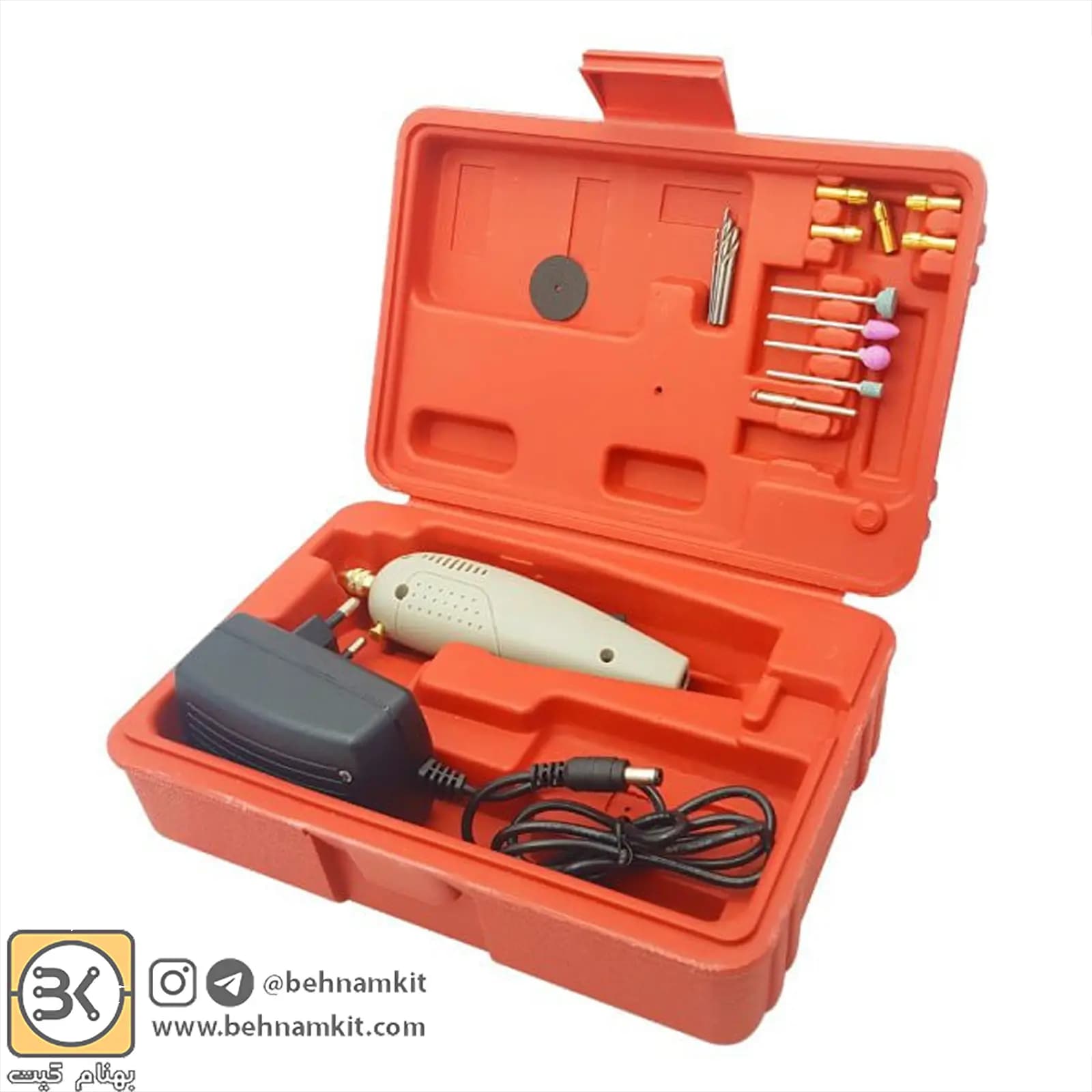 مینی‌دریل 220 ولت، خارجی Mini Drill P500-1A
