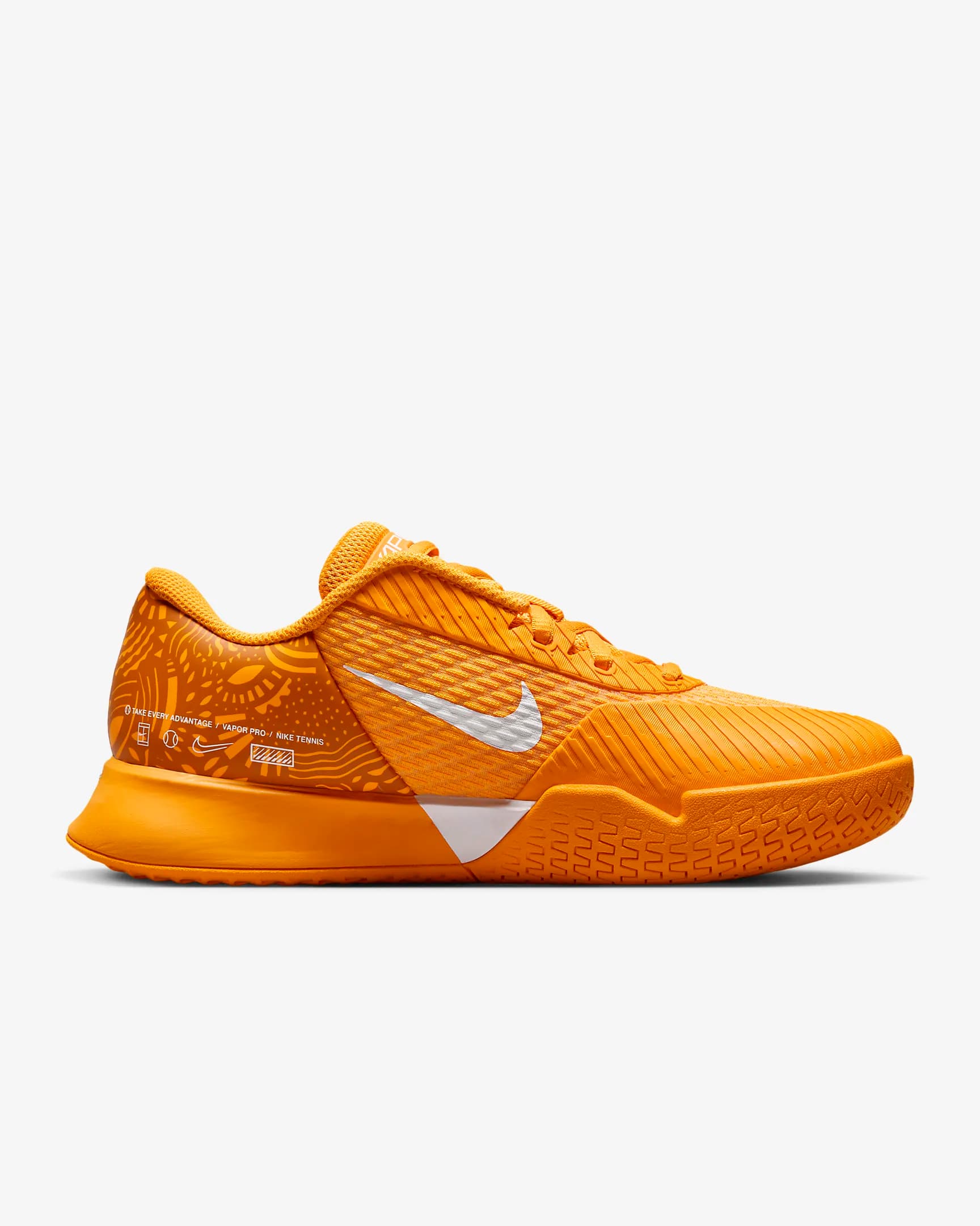 کفش زنانه نایک اورجینال -زرد NikeCourt Air Zoom Vapor Pro 2 — تصویر ۴