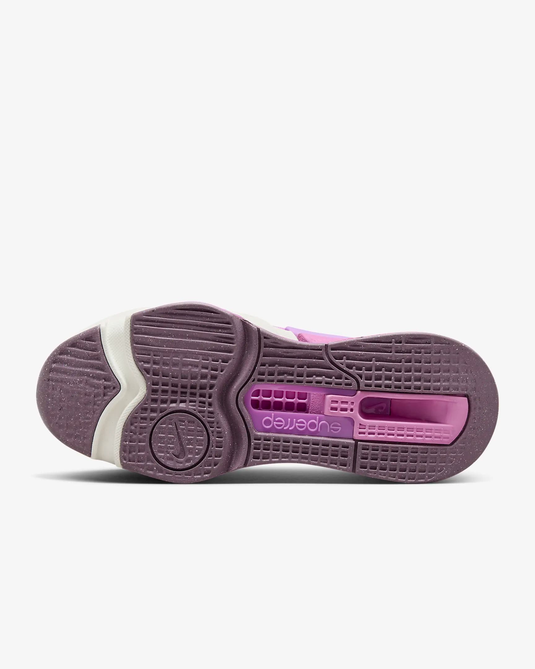 کفش زنانه نایک اورجینال -بنفش Nike Zoom SuperRep 4 Next Nature — تصویر ۳