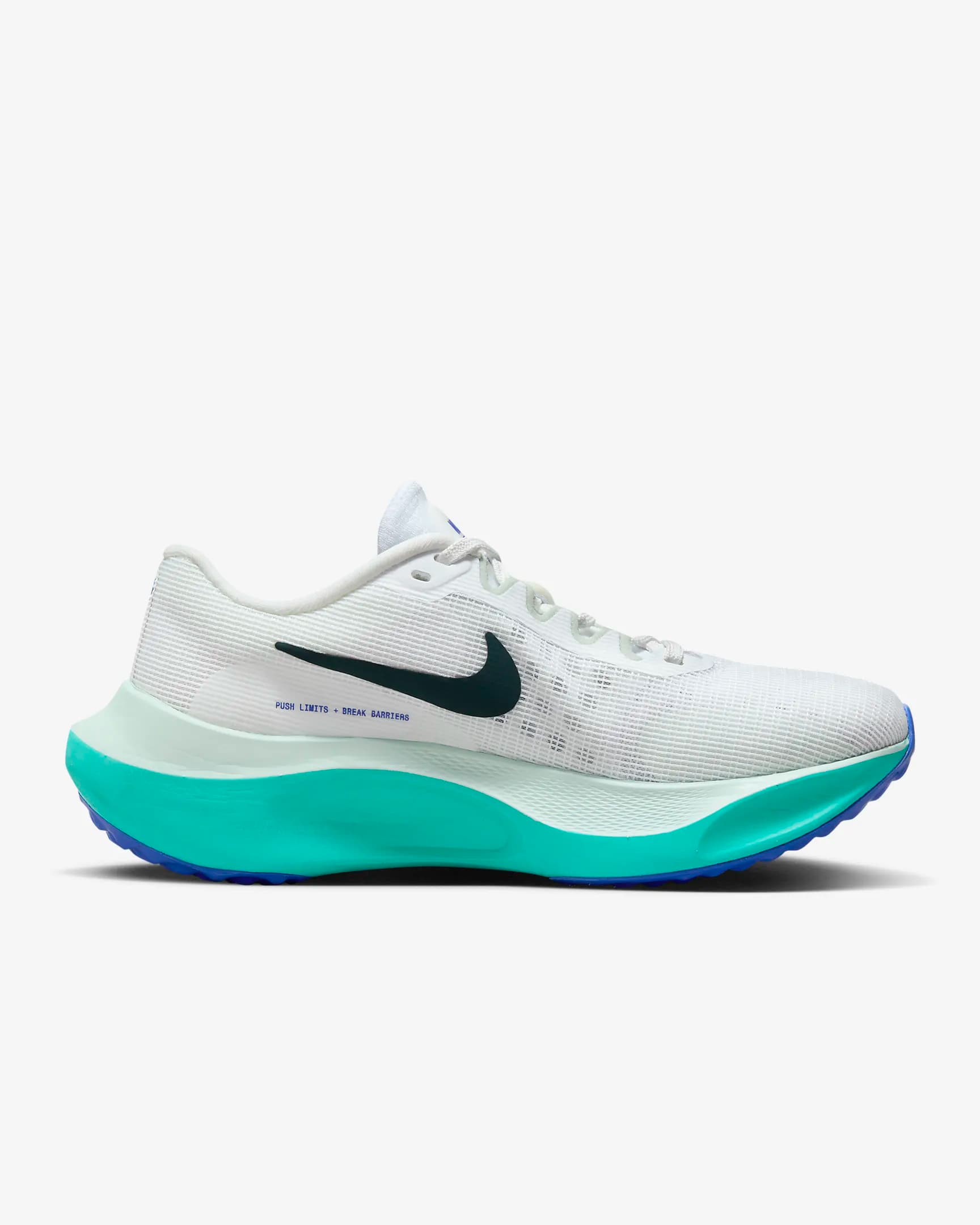 کفش زنانه نایک اورجینال -سفیدوسبزNike Zoom Fly 5 — تصویر ۴