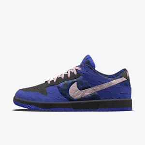 کفش زنانه نایک اورجینال -آبی Nike Dunk Low Unlocked By You