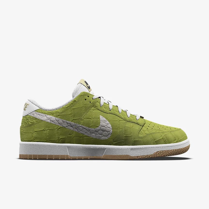 کفش زنانه نایک اورجینال -سبز Nike Dunk Low Unlocked By You — تصویر ۴
