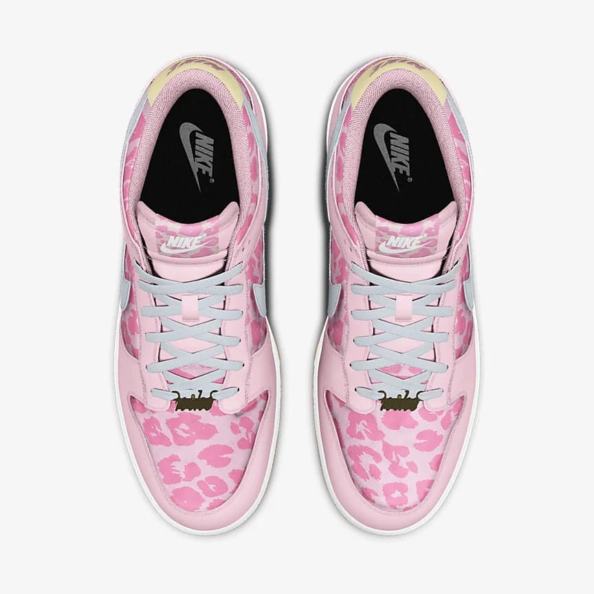 کفش زنانه نایک اورجینال -صورتی Nike Dunk Low Unlocked By You — تصویر ۵