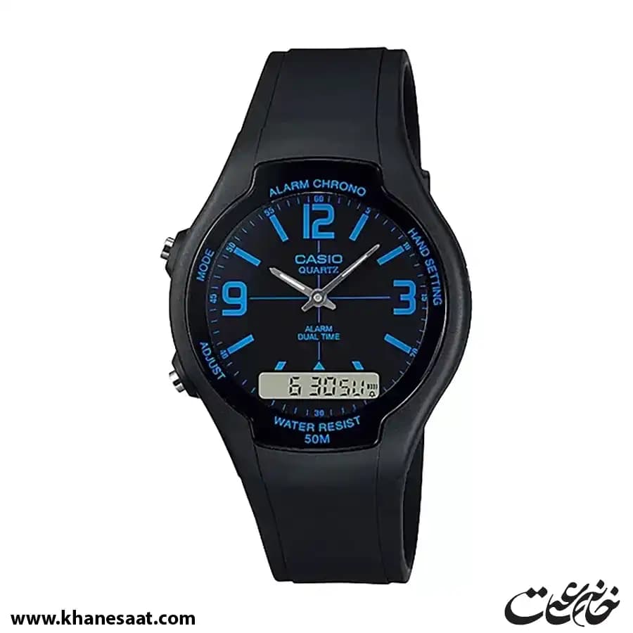 ساعت مچی مردانه کاسیو اصل مدل AW-90H-2BV — تصویر ۳