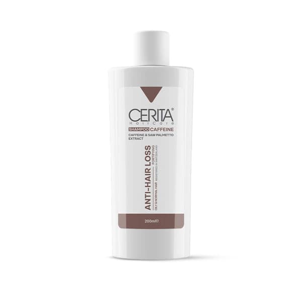شامپو کافئین سریتا ۲۰۰ میلی لیتر Cerita Caffeine Shampoo