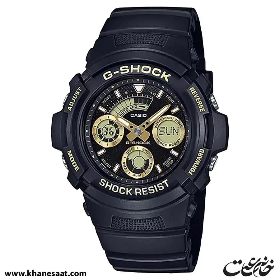 ساعت مچی مردانه کاسیو جی شاک اصل مدل AW-591GBX-1A9 — تصویر ۲