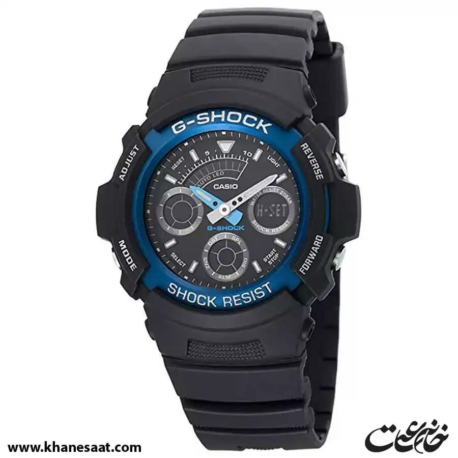 ساعت مچی مردانه کاسیو جی شاک اصل مدل AW-591-2A — تصویر ۲