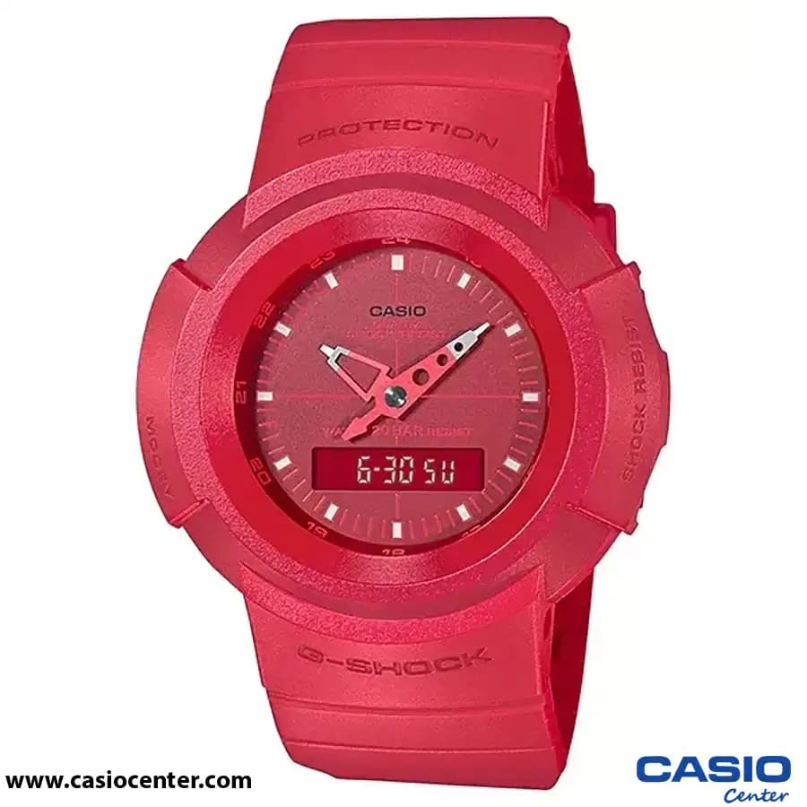 ساعت مچی مردانه کاسیو جی شاک اصل مدل AW-500BB-4E